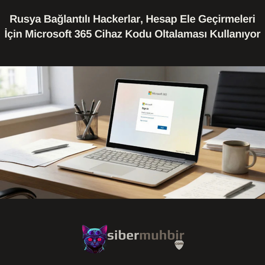 Rusya Bağlantılı Hackerlar, Hesap Ele Geçirmeleri İçin Microsoft 365 Cihaz Kodu Oltalaması Kullanıyor